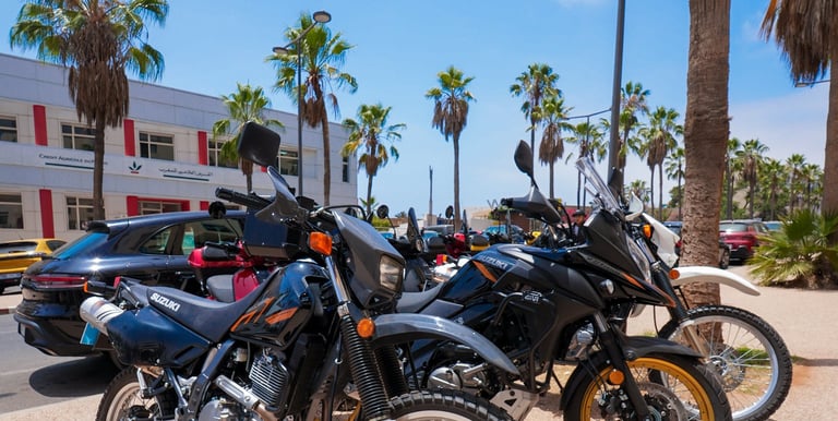 Suzuki DR 650 Motorcycle 